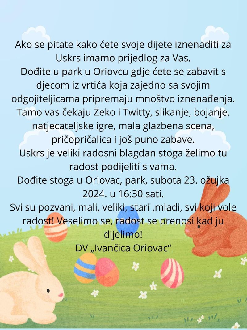Pitate se kako dočekati Uskrs? Ovdje je odgovor