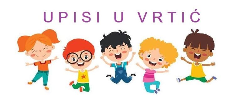 Javni poziv za upis djece u vrtić
