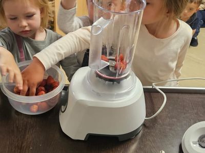 Bubamare pripremaju zdravi smoothie